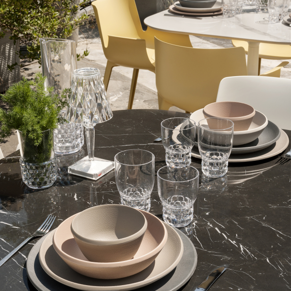 Trama karafa light blue