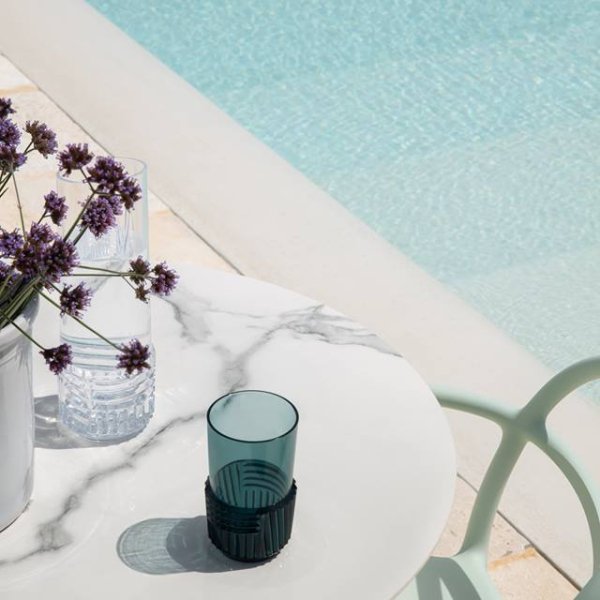 Trama karafa light blue