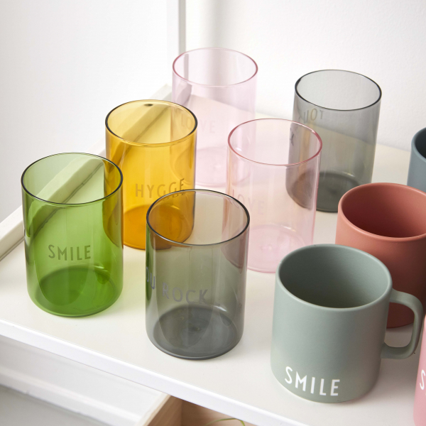Favourite drinking glass zelená (SMILE)