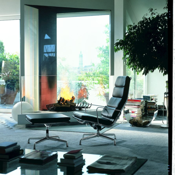 Soft pad chair EA 222/223 lounge