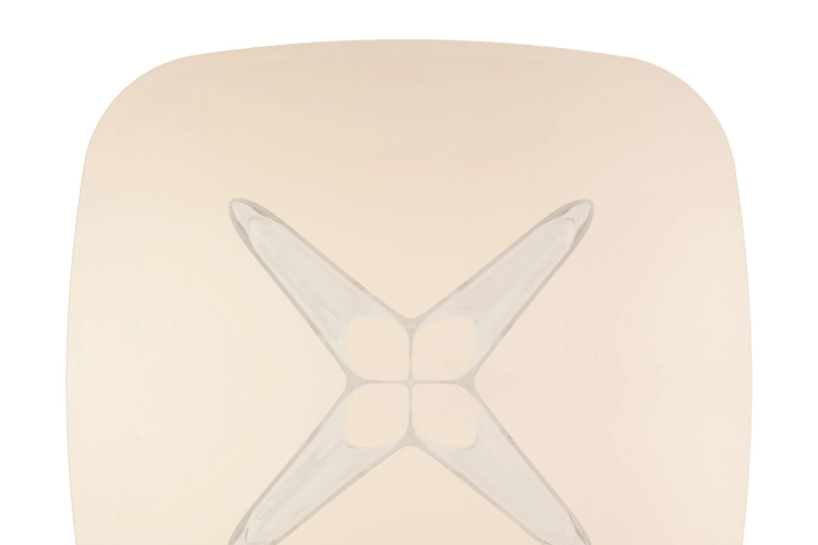 Sir Gio čtvercový transparentní čirá bronzová