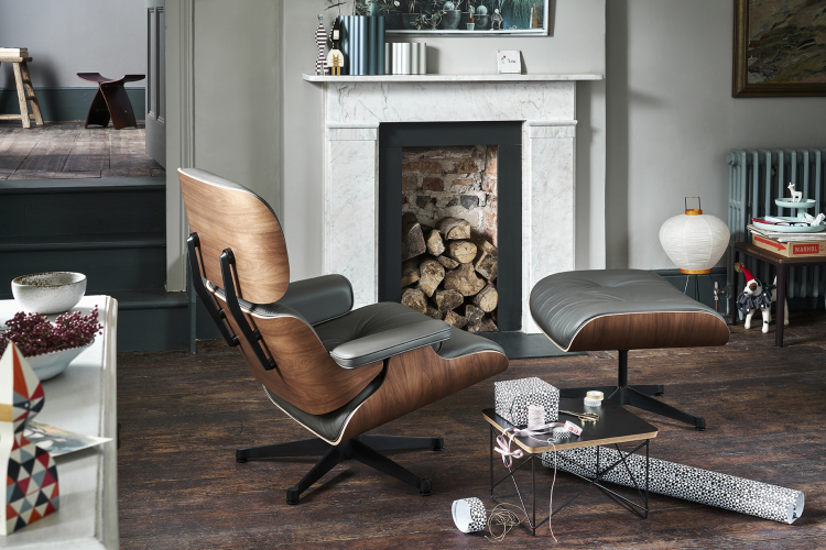 Lounge chair, santos palisander