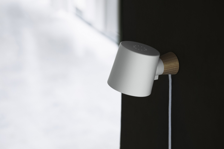 Rise Wall Lamp šedá