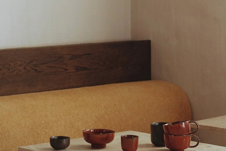 New Norm Dinnerware Footed Bowl