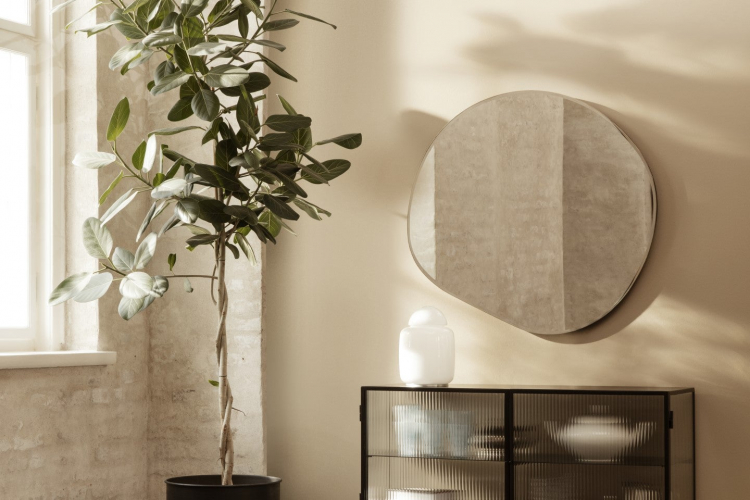 Pond Mirror XL - Brass
