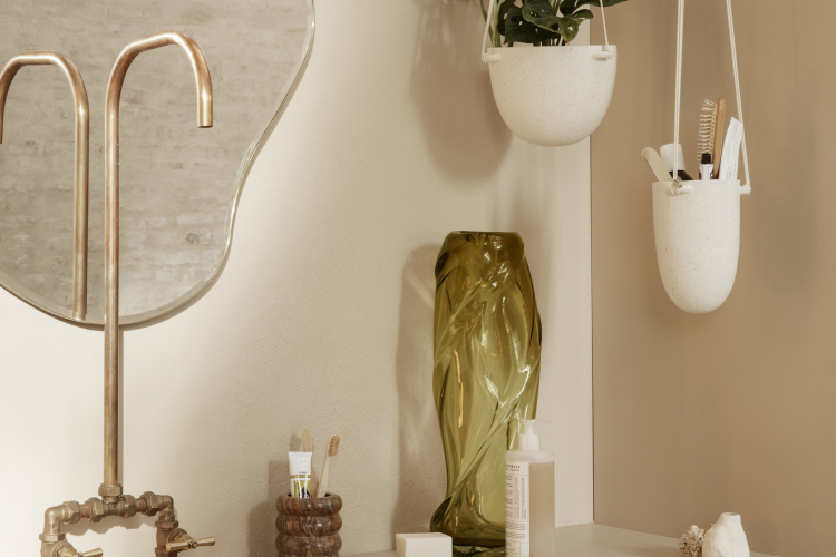 Water Swirl Vase