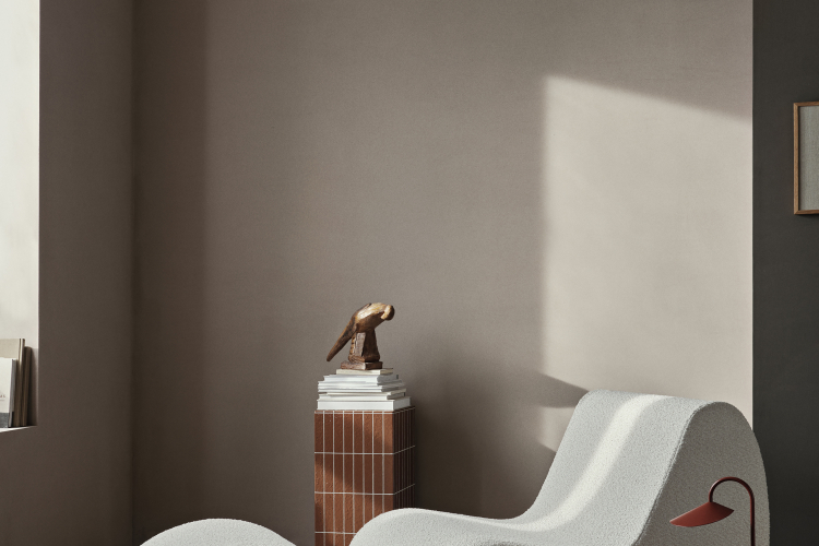 Rouli Pouf Pure Bouclé