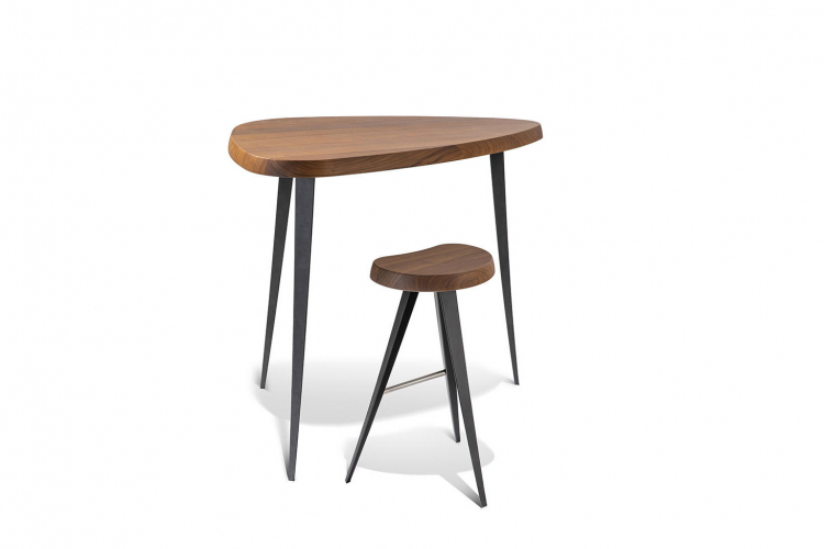 Mexique barstool walnut